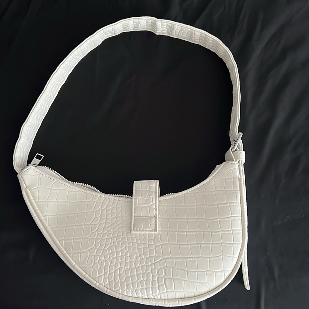 Princess Polly White Saddle Purse Handbag - Picture 6 of 6